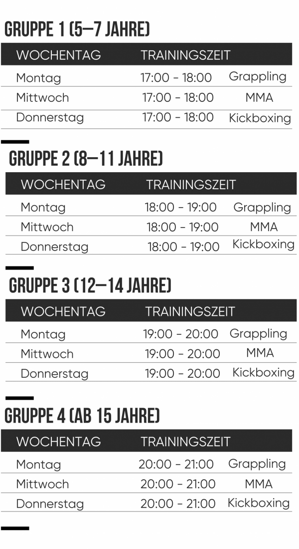 Trainingsplan ab 26.01.2026